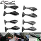 2xSpecchietti retrovisori universali per indicatori di direzione integrati per moto Specchietto retrovisore con luce a led per Suzuki GSX250R GSXR125 GSXR150 GSXR600