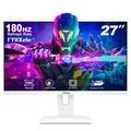 FYHXels27 Moniteur de jeu IPS, 27 pouces, 180Hz, Vitesse de réponse rapide 1Ms, 1920x1080, HDMI DP, Prise en charge PC ultra large, Support mural