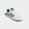 Sneaker ADIDAS ORIGINALS "FORUM LOW CL", Gr. 45, cloud weiß, collegiate grün, silber grün, Leder, sportlich, Schuhe
