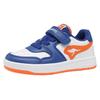 Sneaker KANGAROOS "K-CP Fair EV", Gr. 33, navy, solar orange, Synthetik, sportlich, Schuhe
