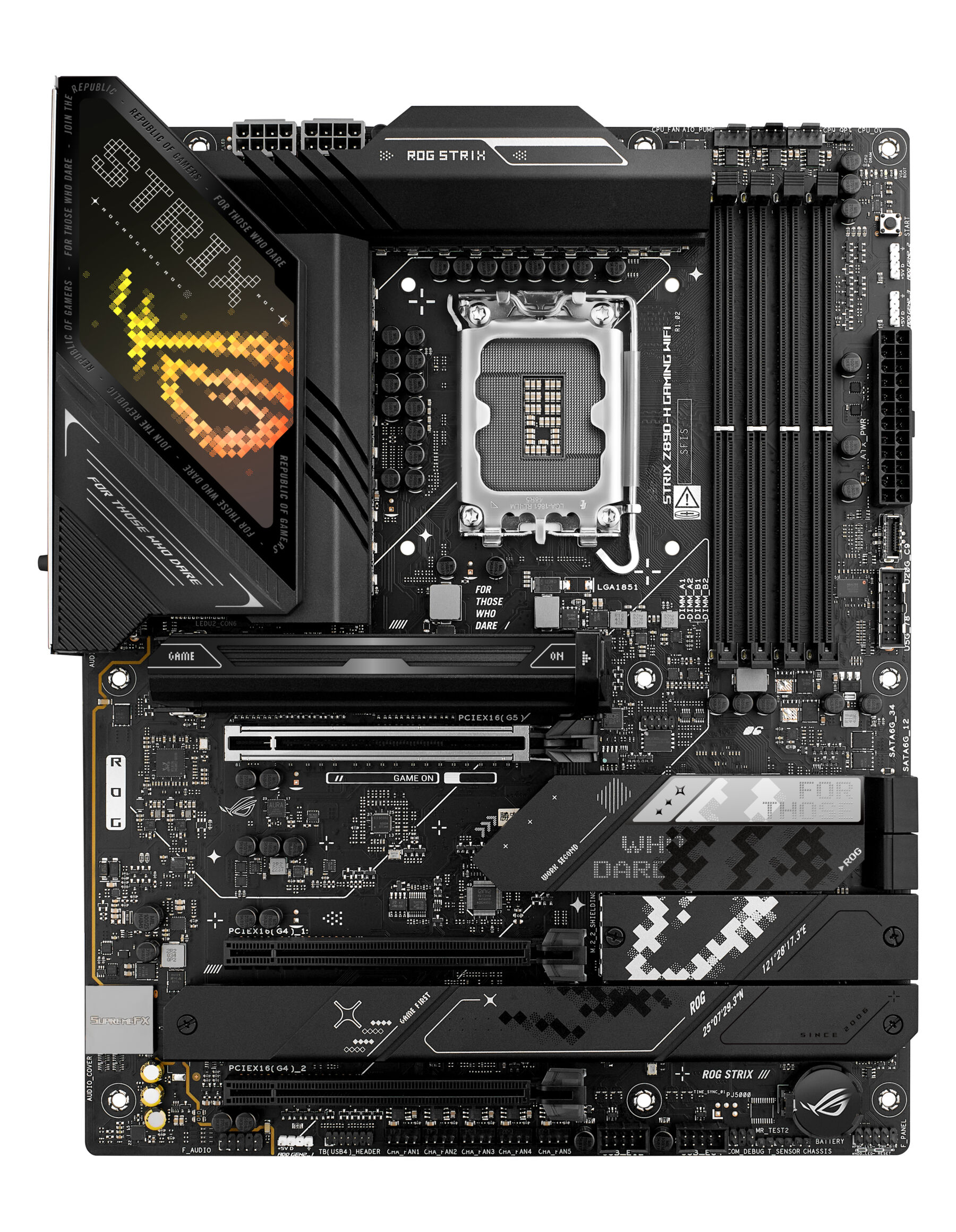 ASUS Mainboard "ROG STRIX Z890-H GAMING WIFI", ohne farbbezeichnung, B:27,5cm H:7cm T:36cm, Mainboards Image