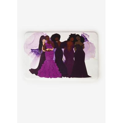 Plus Size Pardon My Fro Harmony Bath Mat