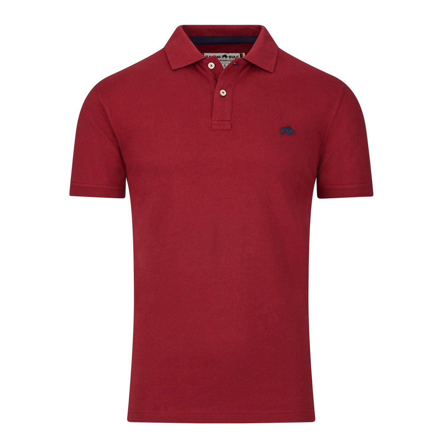 Raging Bull - "Classic" Poloshirt für Herren (Rotwein) Image