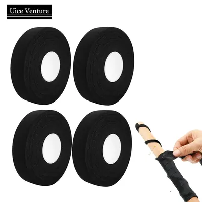 Ice Hockey Stick Ice Hockey Tape Stick Black White Cotton Sports Tape For Badminton Hockey Stick