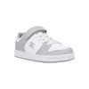 Sneaker DC SHOES "Manteca 4 V Sn", Kinder, Gr. 13,5(31), grau (weiß, grau), 100% Synthetik, Schuhe