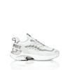 Sneaker PLEIN SPORT "Air Pressure //Gen.x.04", Gr. 37, Normalschaft, 0105, weiß, grün, Schuhe