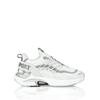 Sneaker PLEIN SPORT "Air Pressure //Gen.x.04", Gr. 42, Normalschaft, 0105, weiß, grün, Schuhe