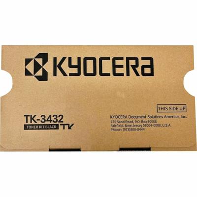 Kyocera TK-3432 Original Laser Toner Cartridge, Black, 25000 Pages (KYOTK3432)