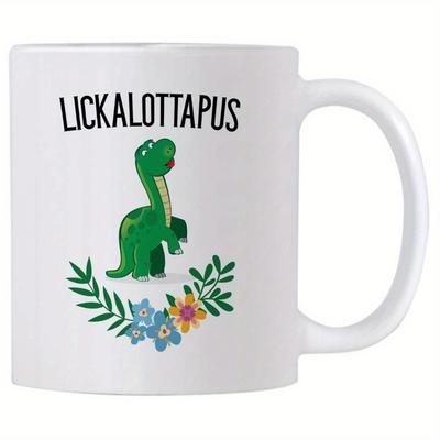 TEMU Lickalottapus 11 Oz Mug - Insulated, Reusable Cup For Hot And Beverages - - Multipurpose For Or