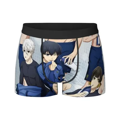 Blue Lock Milk Silk Man Unterwäsche Boxer Herren Unterhose Herrenhöschen Boxershorts Image