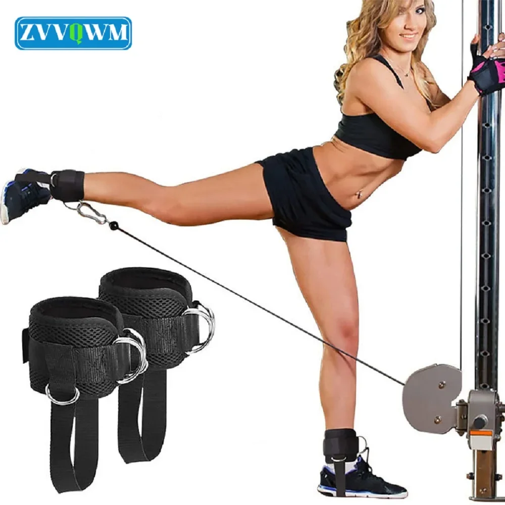 1 Stück verstellbare Knöchel Atraps Workout Frauen Männer Home Gym Knöchel manschette Kabel befestigung Übung Training Knöchel riemen Kabel maschine Image