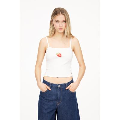 Strawberry Strappy Top