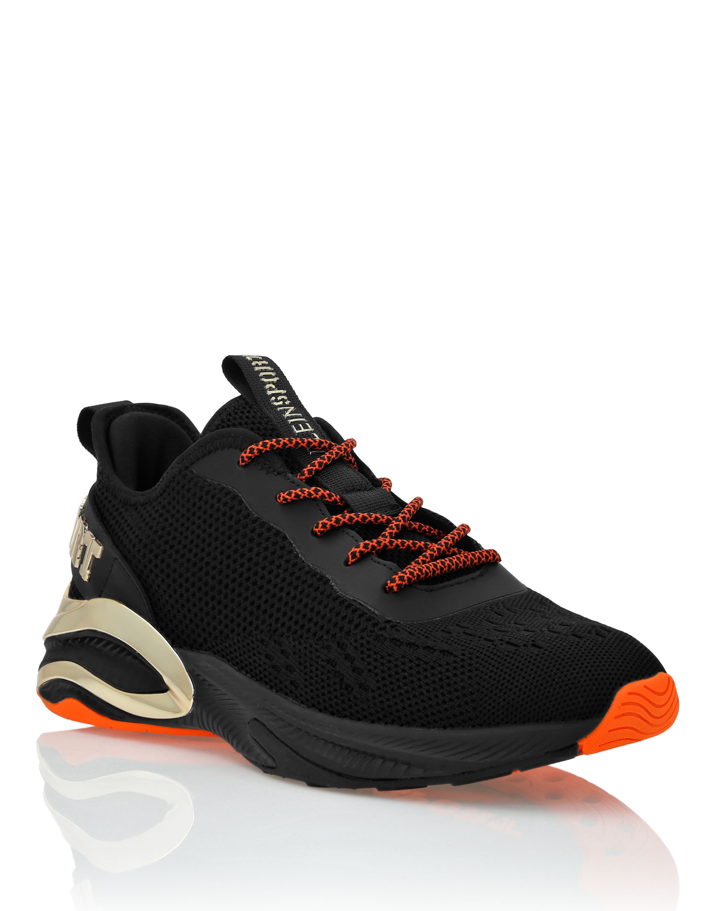 Sneaker PLEIN SPORT "Ps", Gr. 38, Normalschaft, orange (0286, schwarz, orangefluo), Schuhe Image