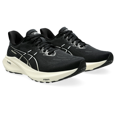 Laufschuh ASICS "GT-2000 13 NAGINO", Gr. 37,5, schwarz-weiß (schwarz, weiß), Textil, Synthetik, sportlich, Schuhe, für m