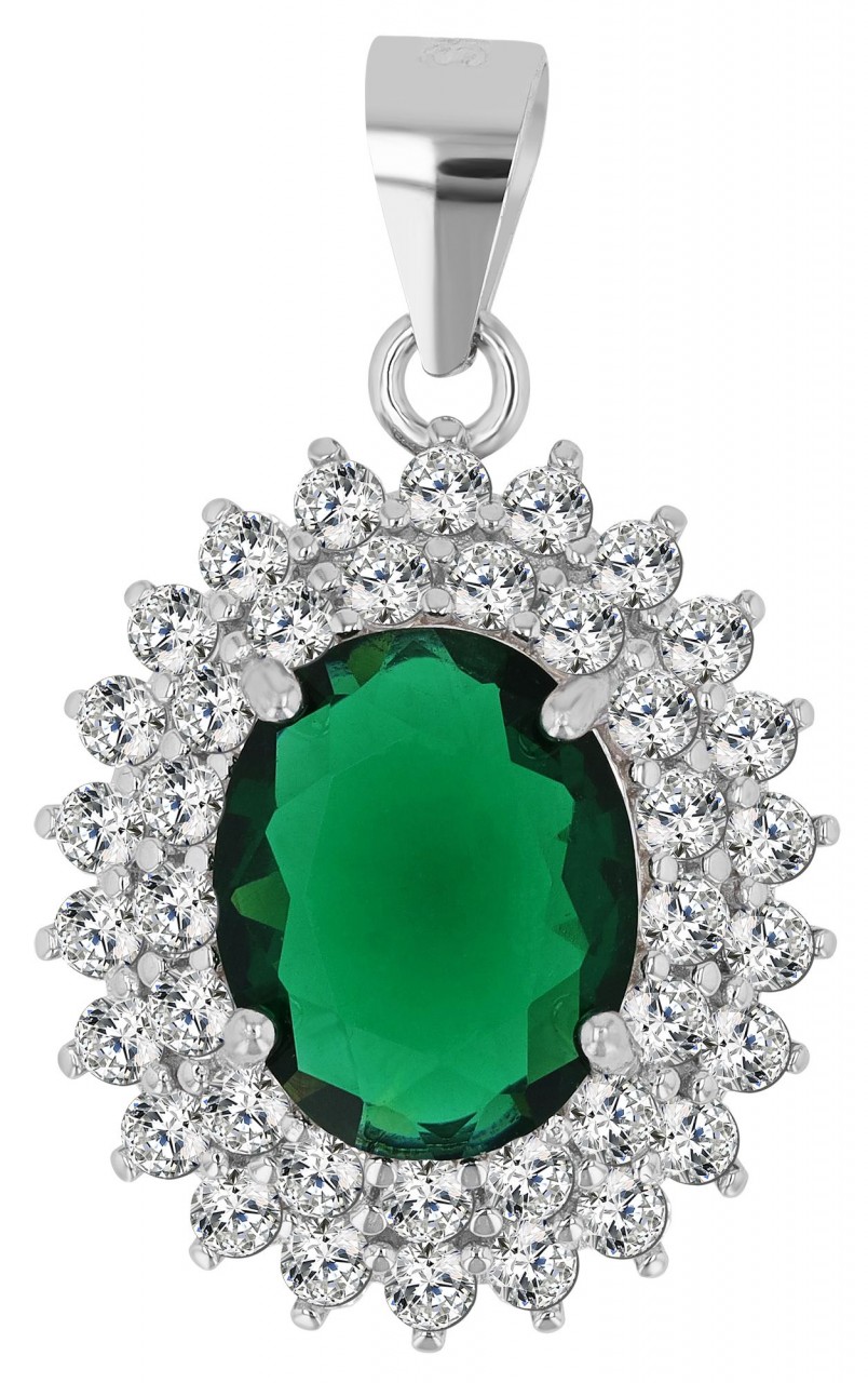 Kettenanhänger ADELIA´S "eleganter Schmuck Anhänger aus 925 Sterling Silber", blau, Schmuckanhänger, Damen, Silber 925 (Sterlingsilber), Kettenanhänger