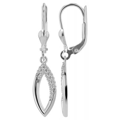 Paar Ohrhänger ADELIA´S, silber, Ohrringe, Damen, Damen, Gelbgold 333 Image