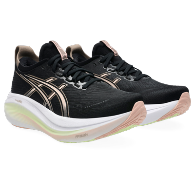 Laufschuh ASICS "GEL-NIMBUS 27", Gr. 39, schwarz, breeze, Textil, sportlich, Schuhe, Topseller