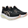 Laufschuh ASICS "GEL-NIMBUS 27", Gr. 43,5, bunt (schwarz, breeze), Textil, sportlich, Schuhe Plateausneaker Sneaker low Modernsneaker, Topseller