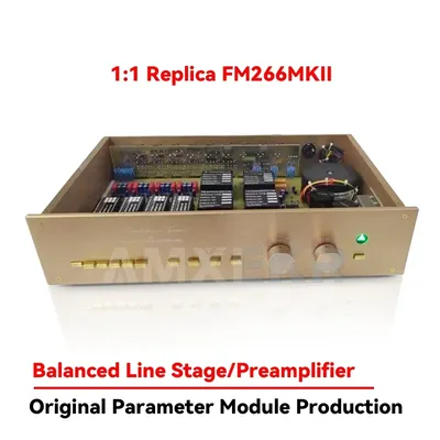 BREEZE Referenz Schweiz FM266MKII Circuit Class A Vollsymmetrischer Hifi-Vorverstärker Image