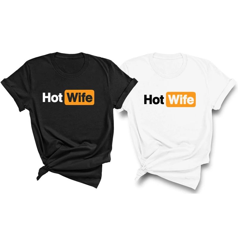HEIßE FRAU Baumwolle Sexy T-shirts für Frauen und Männer Weiß Sexy Frau Home Top T Plus Größe Sommer T-shirts Kawaii kleidung