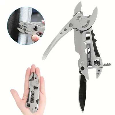 Multi-tool Überleben Messer Multi Tool Set Zweck Einstellbare Schlüssel Messer Draht Cutter Zangen Überleben Notfall Getriebe Werkzeuge Se