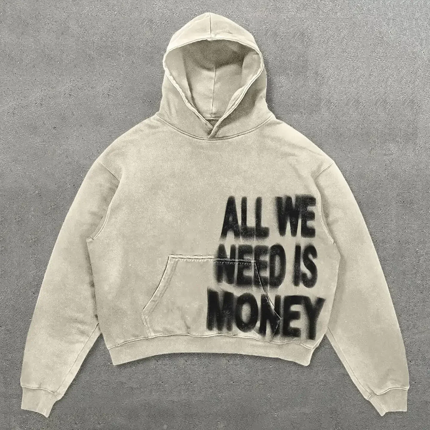 Harajuku Thickened letter print Oversized Y2k Goth Hoodies Women Hoodie Streetwear Tops Sweatshirt grunge Clothes Men Clothing
