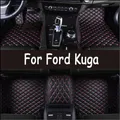 Tappetino auto personalizzato per Ford Kuga 2019-2023 Mustang 2015-2023 Equator 2021-2023 accessori interni in pelle artificiale