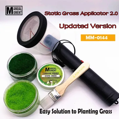 ABS Mini Static Grass Flocking Applicator For Gundam Miniature Scene Model Materia Flocking Making