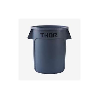 6 x Trust THOR Runder Behälter 60L, grau, 47 x 54,5 cm Image