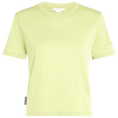 Icebreaker - Women's Merino 150 Tech Lite III S/S Crop Tee - Merinoshirt Gr XS gelb Image