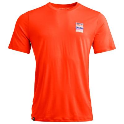 Ortovox - 140 Cool Mountain Gradient T-Shirt - Merinoshirt Gr M orange