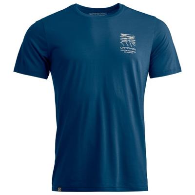 Ortovox - 150 Cool Mountain Mission T-Shirt - Merinoshirt Gr M deep ocean Image