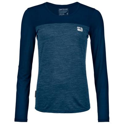 Ortovox - Women's 150 Cool Logo L/S - Merinoshirt Gr XS blau Image