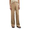 Chinohose MARC O'POLO "aus Viskose-Stretch", Damen, Gr. 46, Normalgrößen, beige (summer sand), Obermaterial: 96% Viskose, 4% Elasthan, bedruckt, casual, weit normal, Hosen