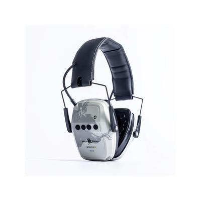 War Bird Intrepid RC-Rechargeable 23dB Earmuffs with Gel Ear Seals Off White EAINRC