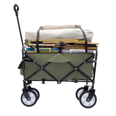 Foldable Wagon Cart with strapping system