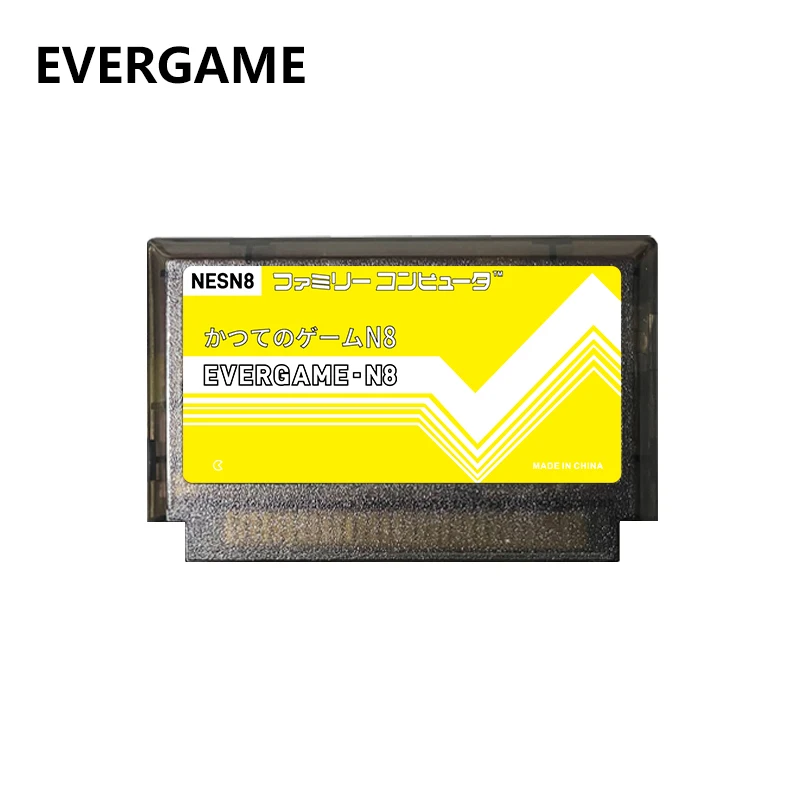 REMANK EVERGAME N8 NES-Patrone Super NESN8 FC Videospielkonsolenzubehör 8-Bit-Retro-Multispielkassetten