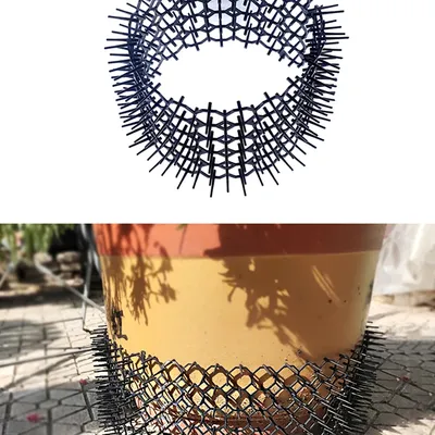 Schwarzer Garten Katze Scat Matte Anti Katze Hund Repellentien Matte Abschreckung Spike Matte Prickle Strip Dig Stop Outdoor Garten zubehör