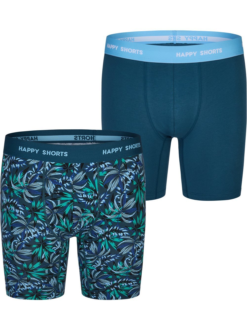HAPPY SHORTS Langer Boxer Herren marine, XXL Image