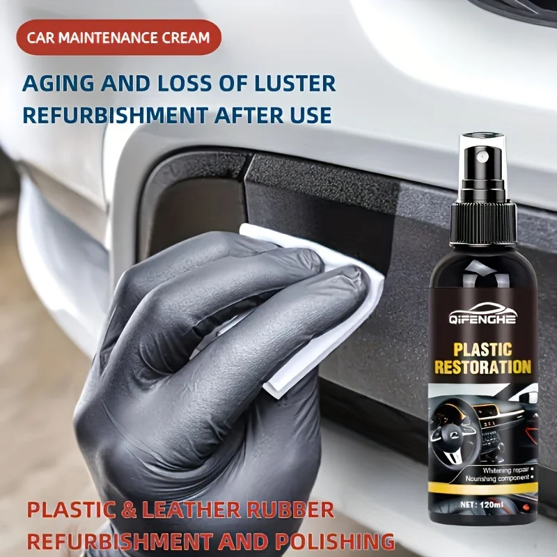 Auto Kunststoff Renovierungs beschichtung Kristall beschichtung mittel Wachs platte Auto Innenraum Kunststoff Renovierung Beschichtung Reparatur mittel Image