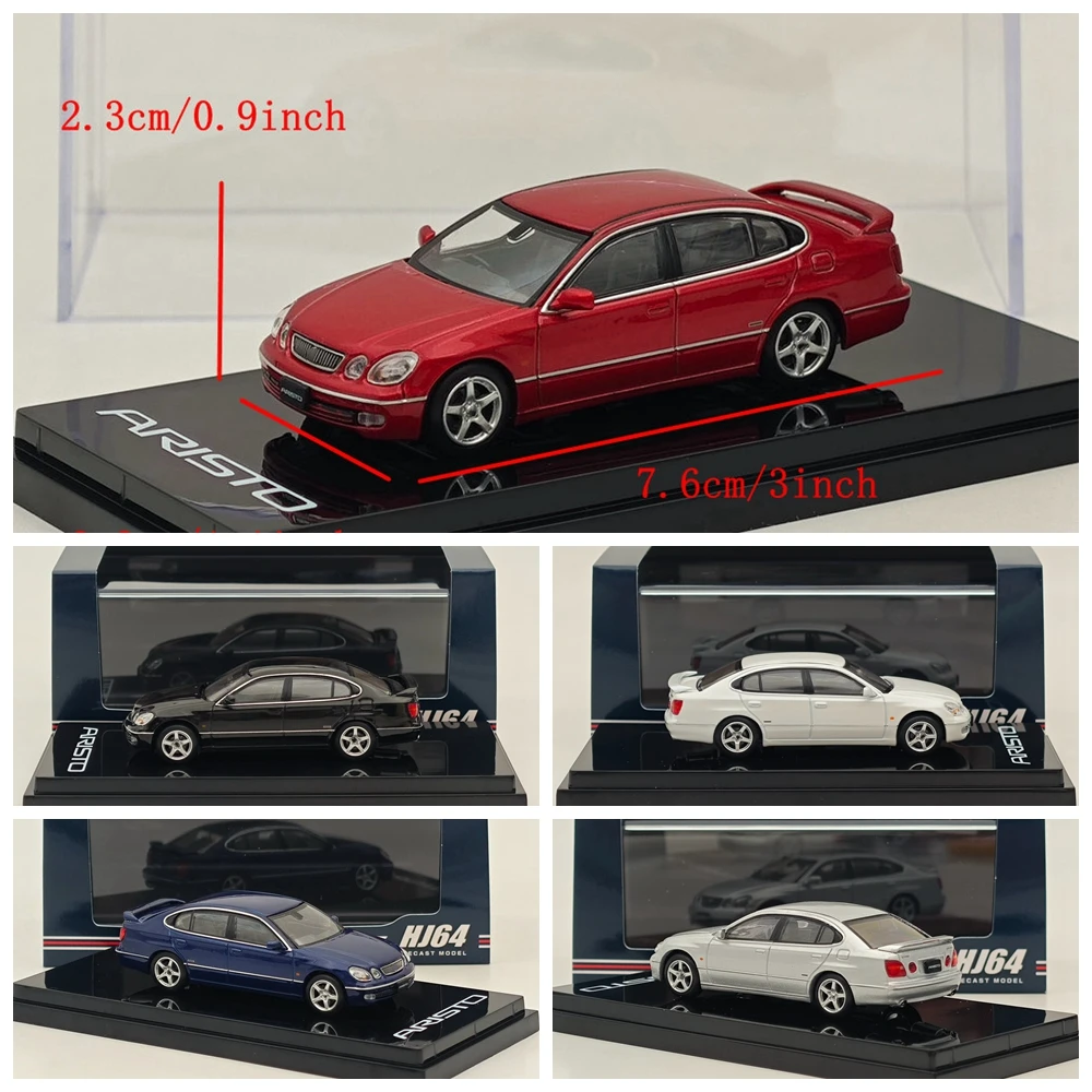 Hobby Japan 1/64 ARISTO V300 VERTEX EDITION VERSION VERSION Diecast Modelle Auto Auto Spielzeug Geschenk Sammlung