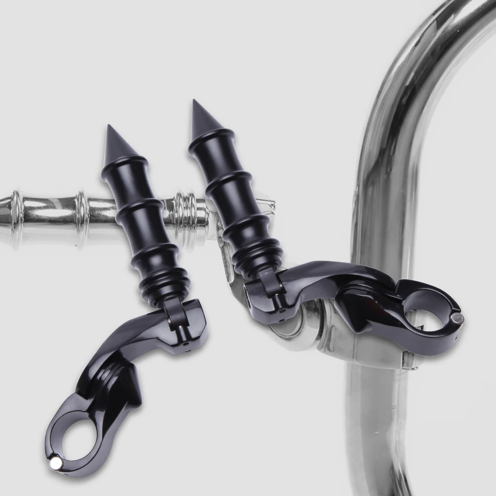 Universal 1.25 "Motors chutz Pedal Fuß stifte für Harley Davidson Road King Road Street Glide Motorrad Autobahn Fuß stifte