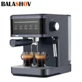Macchina per caffè espresso elettrica da 20 bar Macchina per caffè espresso italiana professionale Macchina per caffè semiautomatica con montalatte per cappuccino