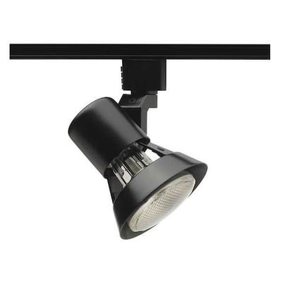 JUNO LIGHTING R531 BL Track Fixture, Flared Gimbal, 50W, 120V