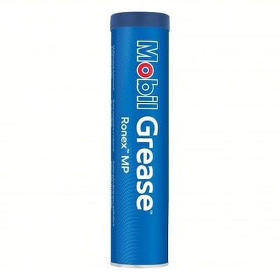 MOBIL 121088 Automotive Grease, 13.7 oz, Cartridge, Green, 10 PK