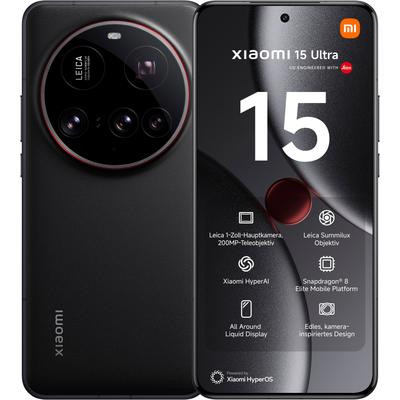 XIAOMI Smartphone "15 Ultra", schwarz, 512 GB, Mobiltelefone