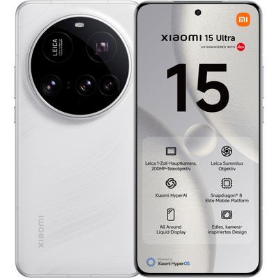 XIAOMI Smartphone "15 Ultra", weiß, 512 GB, Mobiltelefone Image