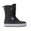 Sneaker DC SHOES "DC Reach", Gr. 10,5(44), schwarz-weiß (schwarz, weiß), Obermaterial: Synthetikmaterial / Futter: Textil / Außensohle: Gummi, Schuhe