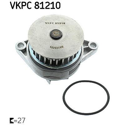 Skf Wasserpumpe [Hersteller-Nr. VKPC81210] für Seat, Skoda, VW Image