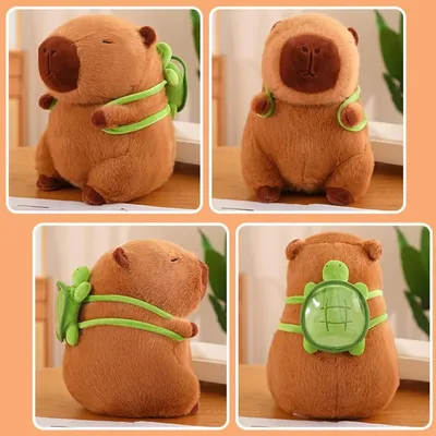 Cute capybara plush doll doll Super sweet plush toys, cute plush toys, children's gifts, interior decoration, birthday gifts.